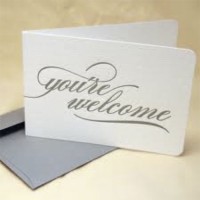 Learning To Say “You’re Welcomeâ€